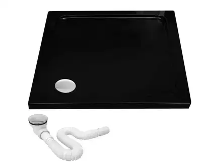 Душевой поддон REA SAVOY 80X80 BLACK (REA-K4804)