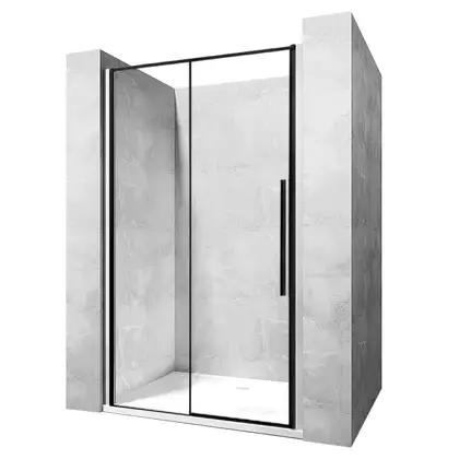 Душевая дверь REA SOLAR 130 BLACK (REA-K6358) Душевая дверь REA SOLAR 130 BLACK (REA-K6358)