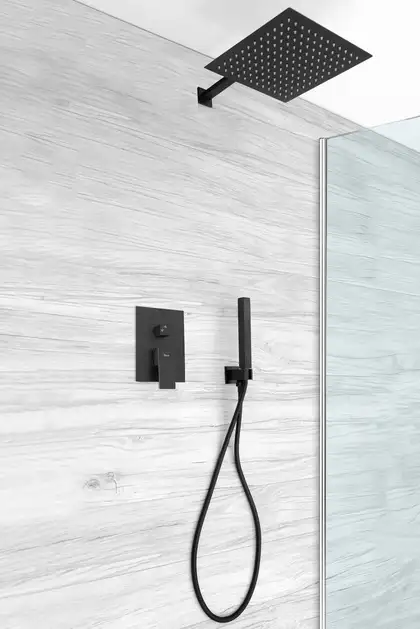 Rea Fenix Black Душова система прихованого монтажу (REA-P6920) Rea Fenix Black Душова система прихованого монтажу (REA-P6920)