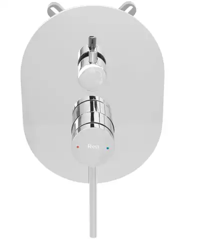 Душевая система REA OVAL CHROME + BOX скрытого монтажа (REA-P8415) Душевая система REA OVAL CHROME + BOX скрытого монтажа (REA-P8415)