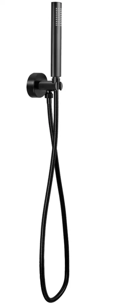 Rea Oval Black Душевая система скрытого монтажа, черная (REA-P8467)