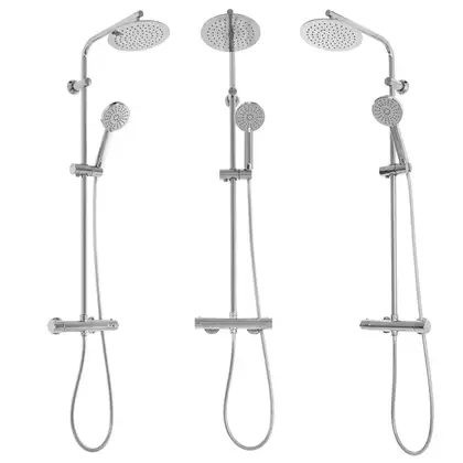 Rea Bliss Chrome Душевой гарнитур, хром (REA-P8805) Rea Bliss Chrome Душевой гарнитур, хром (REA-P8805)