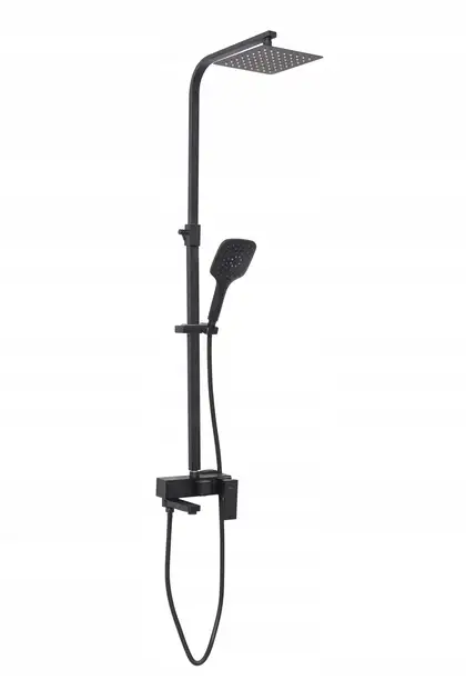 Rea FORT BLACK MAT Душевой гарнитур, черный (REA-P9861)