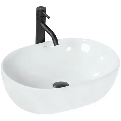 Rea Amelia 48 Умивальник накладний, білий (REA-U0416) Rea Amelia 48 Умивальник накладний, білий (REA-U0416)