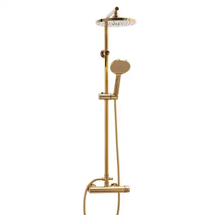 Душевой гарнитур Yoka DUBAJ 23 GOLD золотой (BP.DUBAJ23-GLD)