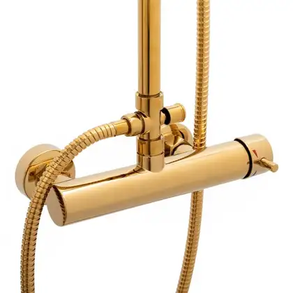 Душевой гарнитур Yoka DUBAJ 23 GOLD золотой (BP.DUBAJ23-GLD)