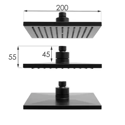 Душевой гарнитур Yoka FLOVA 20 BLACK черный (BP.FLOVA 20 BLK) Душевой гарнитур Yoka FLOVA 20 BLACK черный (BP.FLOVA 20 BLK)