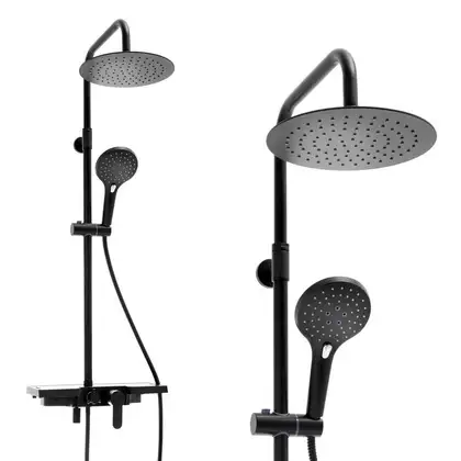 Yoka SABA 25 Душовий гарнітур, чорний (BP.SABA25-BLK)