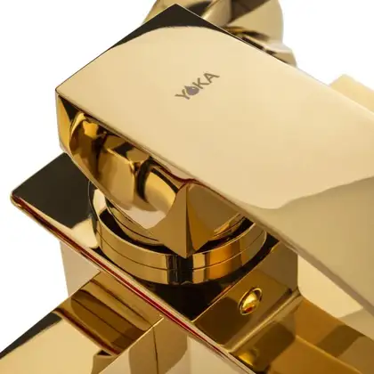 Смеситель для ванны и душа Yoka TALEA GOLD золотой настенный (BP.TALEA-GLD) Смеситель для ванны и душа Yoka TALEA GOLD золотой настенный (BP.TALEA-GLD)