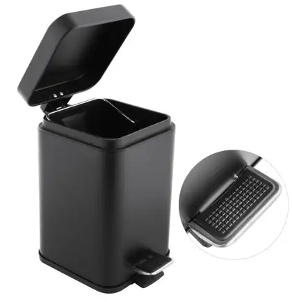 Корзина для мусора YOKA MUTI BLACK 3л. для ванной комнаты (CH.MUTI-BLK)