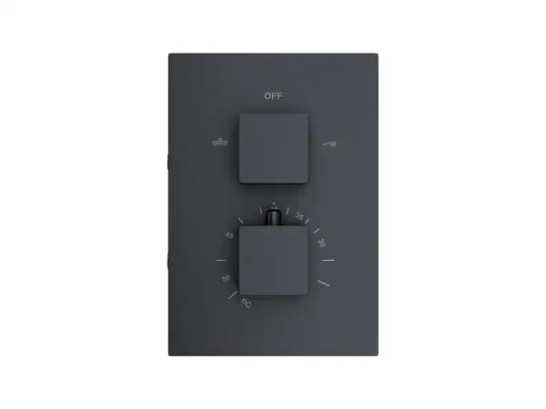 Душевая система с термостатом CORSAN ADOUR BLACK + BOX скрытого монтажа (Z01TBL) Душевая система с термостатом CORSAN ADOUR BLACK + BOX скрытого монтажа (Z01TBL)
