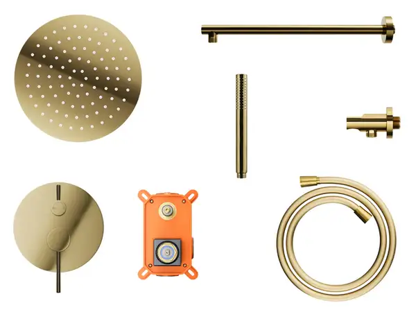 Душевая система CORSAN LUGO GOLD + BOX скрытого монтажа (Z03MGL) Душевая система CORSAN LUGO GOLD + BOX скрытого монтажа (Z03MGL)