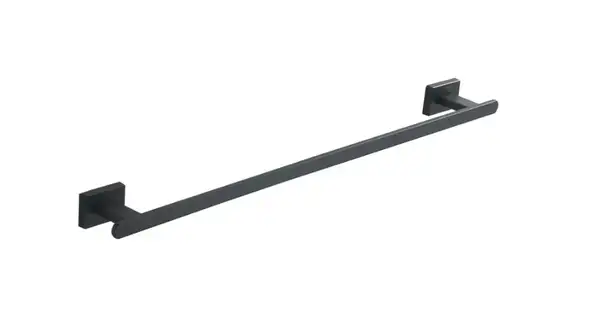 Вешалка одинарная для полотенца REA OSTE 01 BLACK черный (REA-80034)