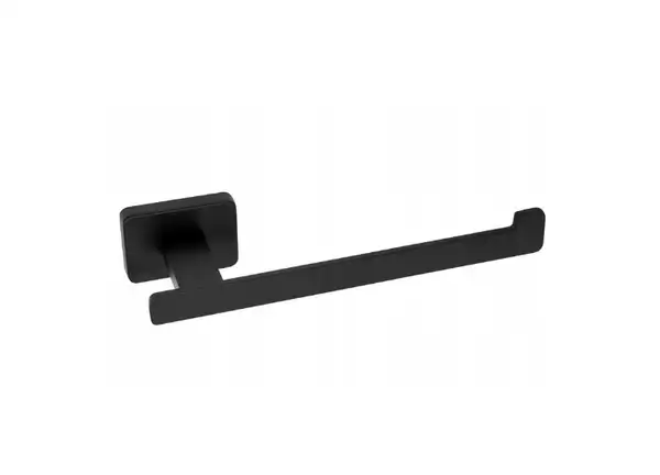 Тримач для туалетного паперу REA OSTE 04 BLACK чорний (REA-80042)