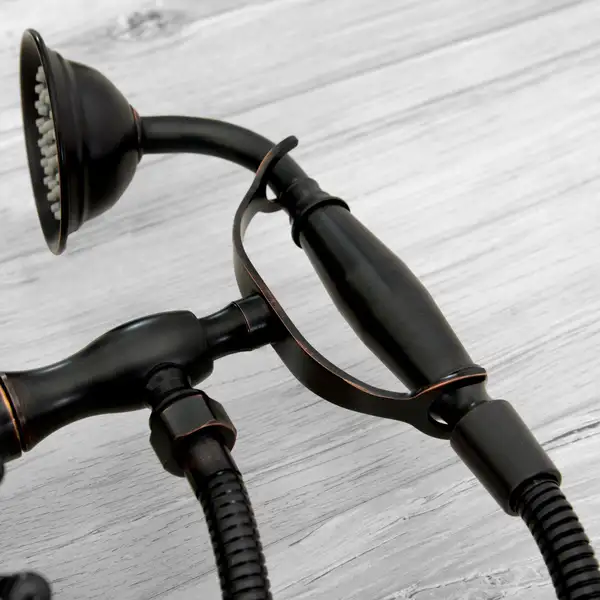 Смеситель для ванны REA RETRO OLD BLACK черный настенный (REA-B0224) Смеситель для ванны REA RETRO OLD BLACK черный настенный (REA-B0224)