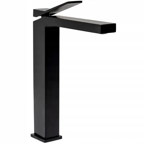 Rea Duet Black Змішувач для раковини, чорний (REA-B4414) Rea Duet Black Змішувач для раковини, чорний (REA-B4414)