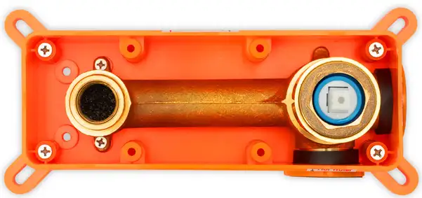 Смеситель для раковины (умывальника) REA LUNGO BRUSHED GOLD скрытого монтажа (REA-B8652)