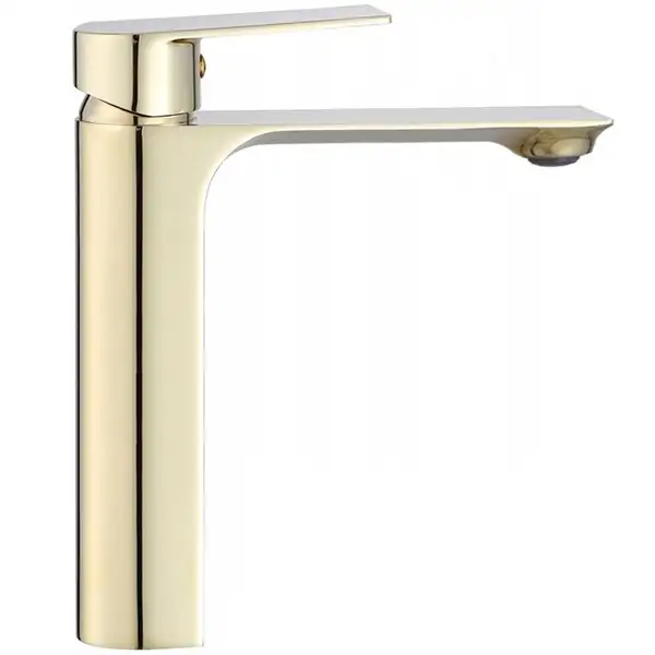 Смеситель для раковины (умывальника) REA URBAN GOLD золотой высокий (REA-B9912) Смеситель для раковины (умывальника) REA URBAN GOLD золотой высокий (REA-B9912)