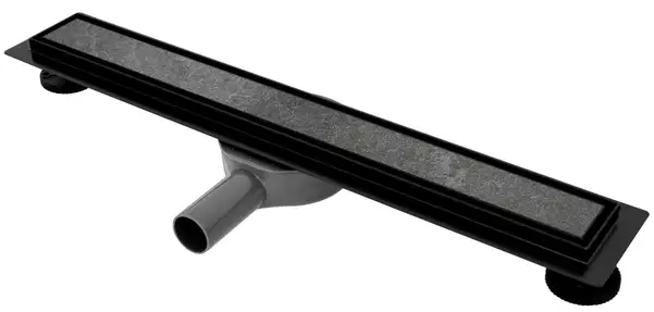 Трап для душа REA NEO PRO BLACK 2в1 черный 50 см (REA-G0999)