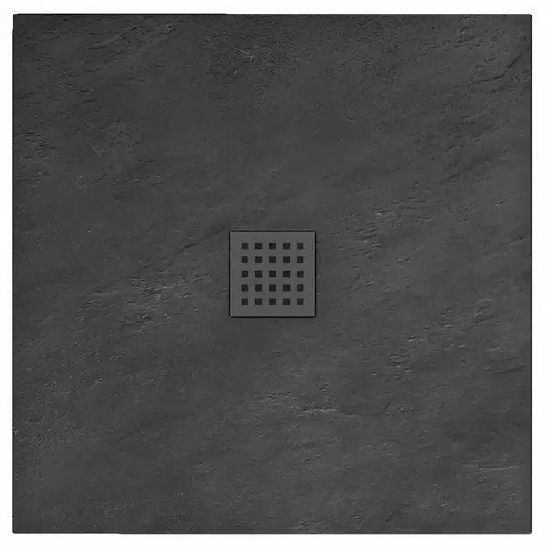 Душевой поддон REA ROCK 90X90 BLACK (REA-K4581)