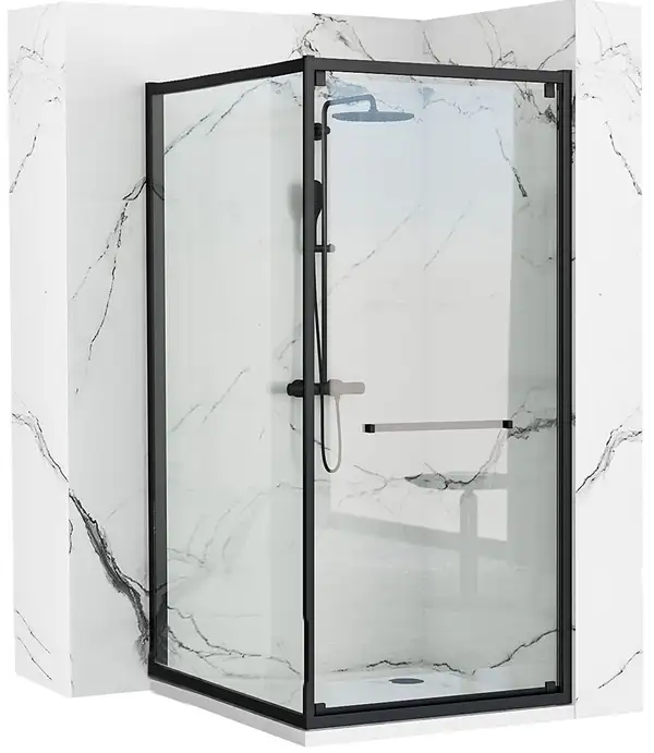 Душевая кабина REA SPACE IN BLACK 80х100 (REA-K8882)