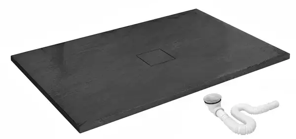 Душевой поддон REA STONE 80X100 BLACK (REA-K9756)