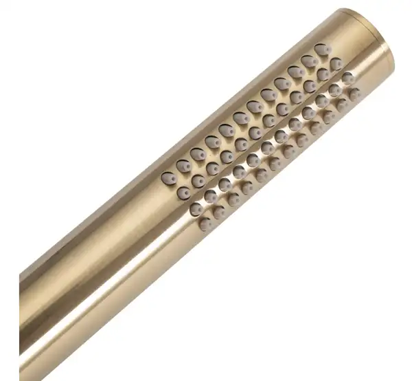 Душевая система с термостатом REA MILER BRUSHED GOLD + BOX скрытого монтажа (REA-P6716)