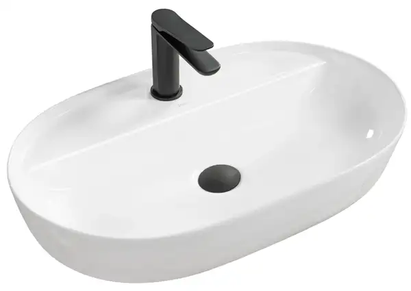 Rea Aura Умивальник накладний, білий (REA-U7900) Rea Aura Умивальник накладний, білий (REA-U7900)