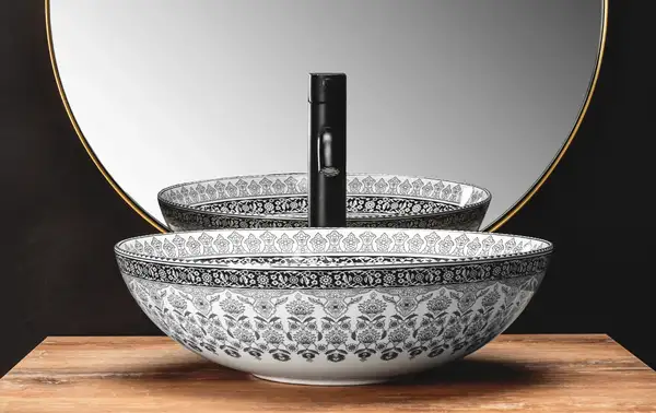 Умывальник (раковина) REA ARTE DARK GREY накладной (REA-U8002)