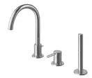 Смеситель для ванны KOHLMAN ROXIN CHROME на борт ванны (QB241RN)