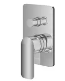 Душевая система KOHLMAN TEXEN CHROME + BOX скрытого монтажа (QW210TR35)