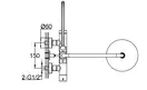 Душевой гарнитур KOHLMAN AXEL CHROM (QW276A)