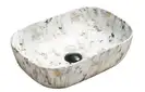 Умывальник (раковина) MEXEN RITA WHITE MARBLE (MEX-21084595)