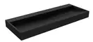 Умывальник (раковина) MEXEN AVA 120 BLACK MATT B/O накладной подвесной (MEX-23011270)