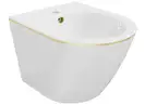 Подвесное биде MEXEN LENA WHITE GOLD EDGE (MEX-35224805)