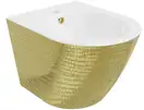 Подвесное биде MEXEN LENA WHITE GOLD с узором (MEX-35224808)