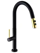 Смеситель для кухни MEXEN AVA BLACK GOLD (MEX-672800-75)