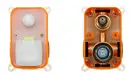 Смеситель для ванны и душа REA LUNGO WHITE MATT + BOX скрытого монтажа (REA-B6440)