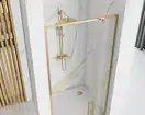 Душевая дверь REA RAPID SWING GOLD 90 (REA-K5618)