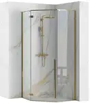Душова кабіна REA DIAMOND GOLD 80*80 (REA-K6615)