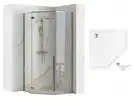 Душова кабіна REA DIAMOND GOLD 80*80 (REA-K6615)