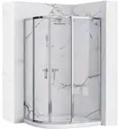 Душевая кабина REA LOOK CHROM 80х100 (REA-K7901)