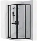 Душевая кабина REA LOOK BLACK 80х80 (REA-K7902)