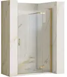 Душевая дверь REA HUGO BRUSHED GOLD 90 (REA-K8411)