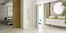 Душевая дверь REA HUGO BRUSHED GOLD 90 (REA-K8411)