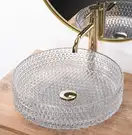 Умивальник (раковина) REA CRISTAL TRANSPARENT 40 накладний (REA-U0284)