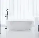 Змішувач для ванни YOKA SPA BLACK підлоговий (BS.SPA-BLK)