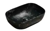 Умывальник (раковина) MEXEN RITA BLACK MARBLE MATT (MEX-21084594)