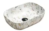 Умывальник (раковина) MEXEN RITA WHITE MARBLE (MEX-21084595)