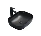 Умывальник (раковина) MEXEN ROSA BLACK MATT накладной (MEX-21095085)
